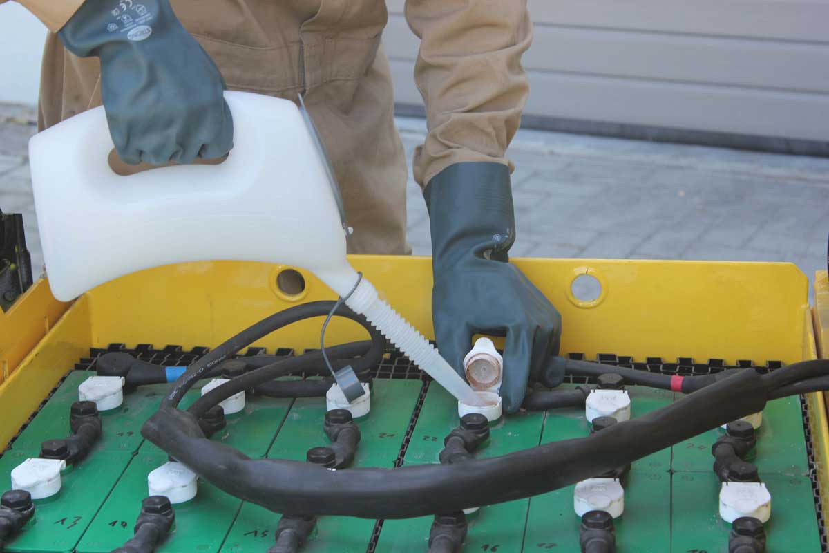 forklift akü yenileme